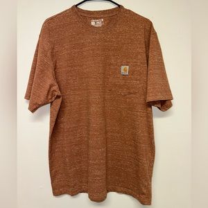 Men’s Orange Carhartt T-Shirt